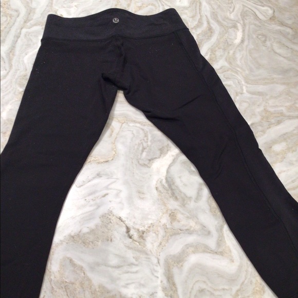 lululemon athletica Other - Lulu Lemon Black Capri Leggings